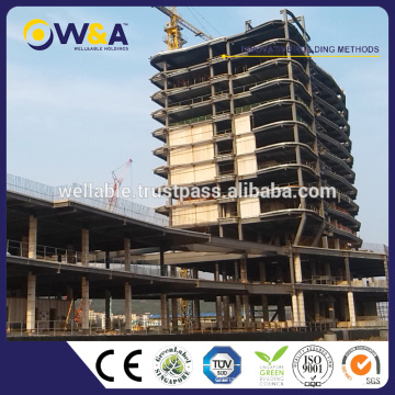 (HFW-1) Estructura de acero Prefab House Nuevos materiales de construcción de edificios